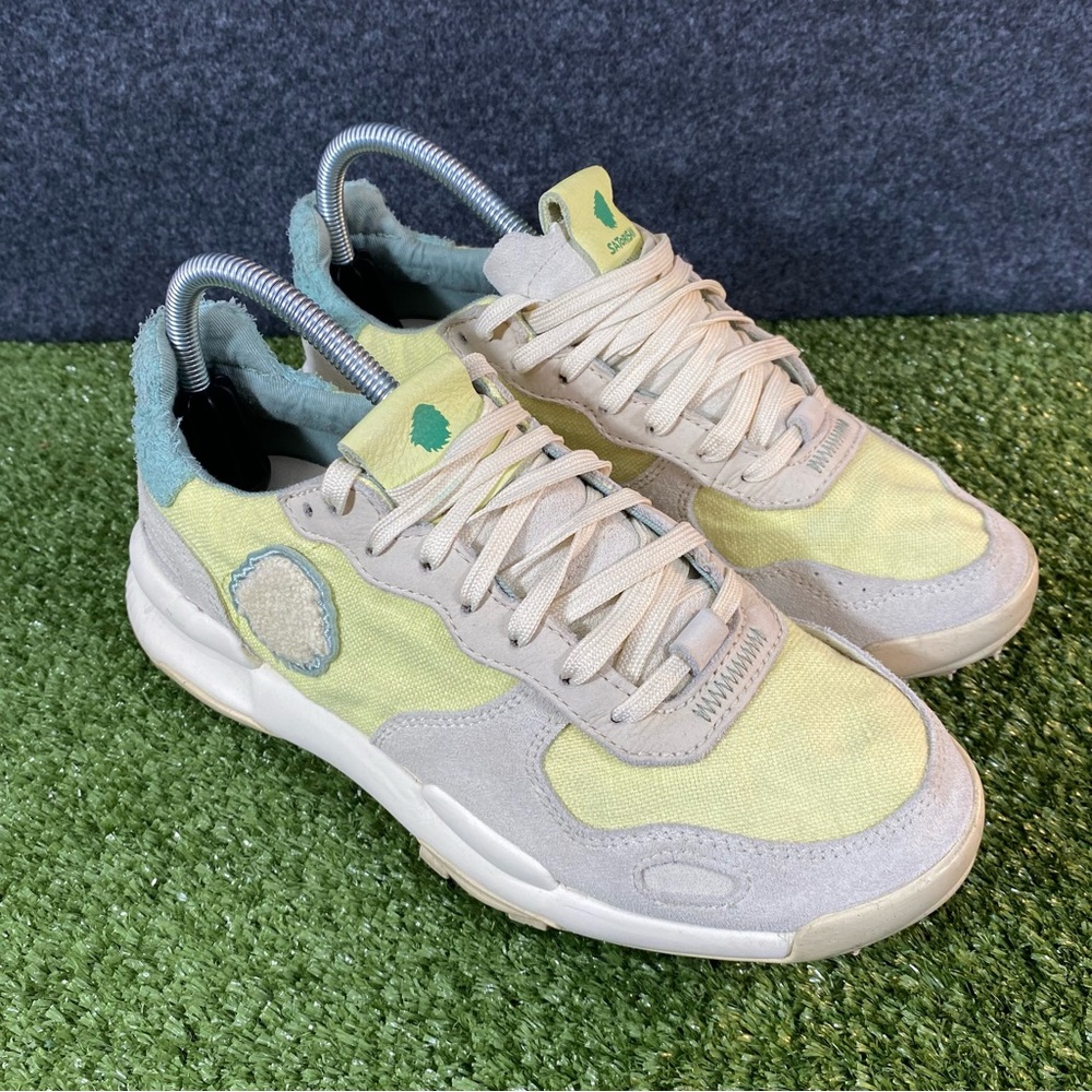 Satorisan Chacrona Linen Leaf Project Sneaker EU 40 Men 7 W 9.5 Vitality Green